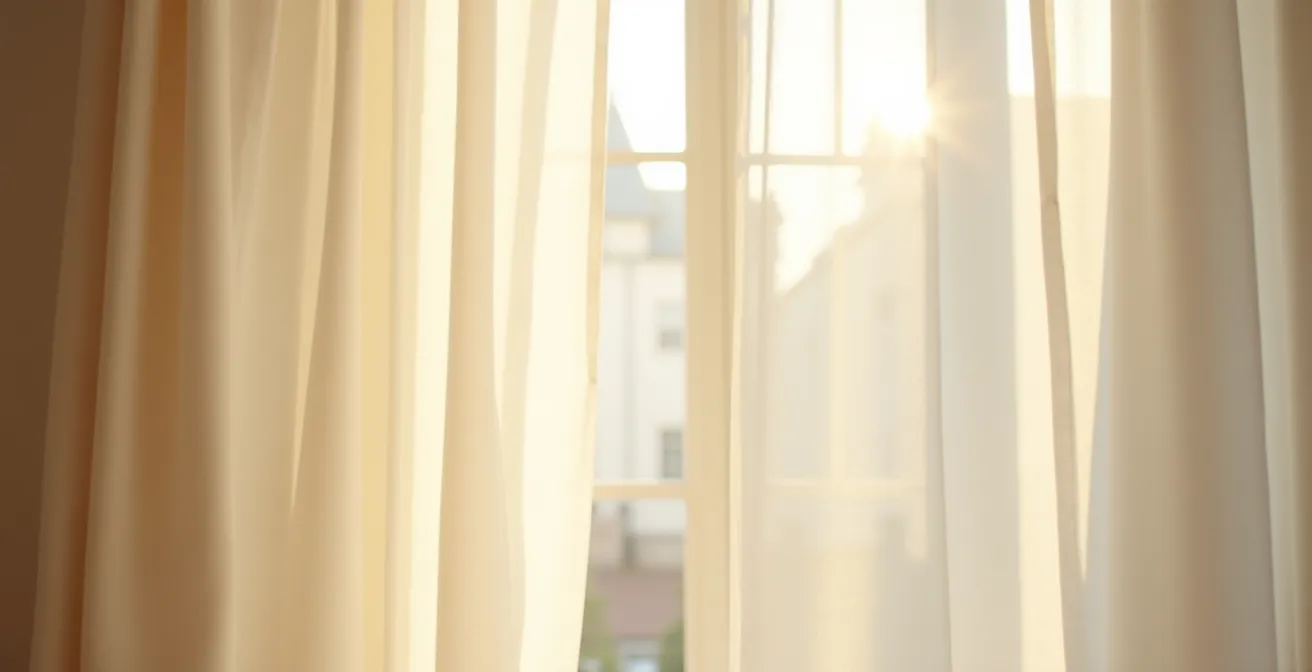 Elegant silk fabric with natural sheen catching golden hour light